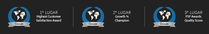 1st Place Highest Customer Satisfaction Award · 2nd Place Growth % Champion · 3rd Place PSP Awards Quality Score